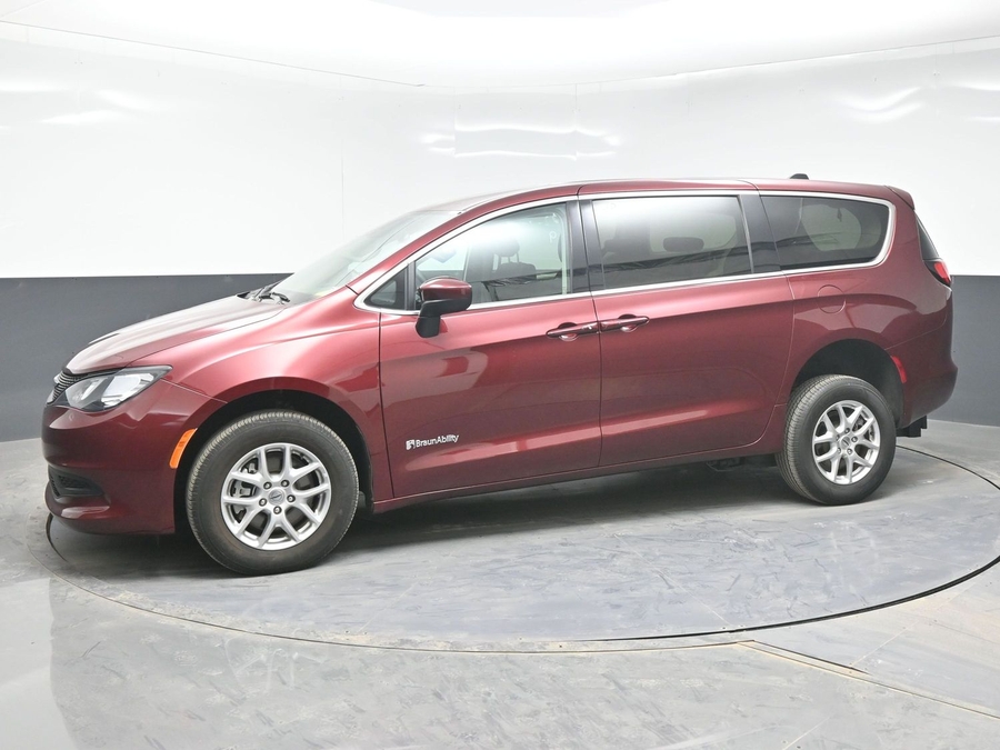 Used 2023 Chrysler Voyager LX - BraunAbility Rear Entry Entry Fold Out Manual Ramp