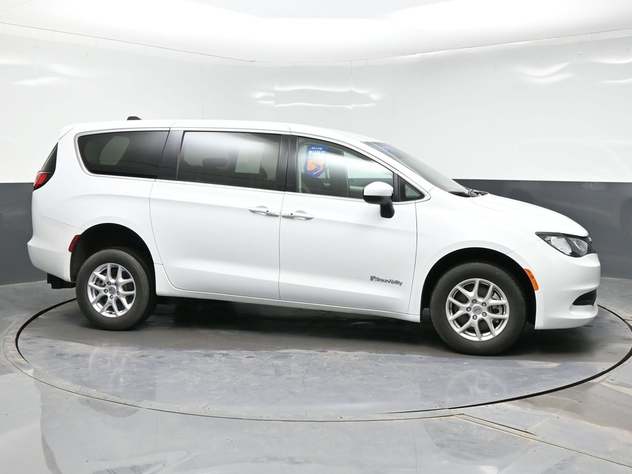 Used 2023 Chrysler Voyager LX - BraunAbility Rear Entry Entry Fold Out Manual Ramp