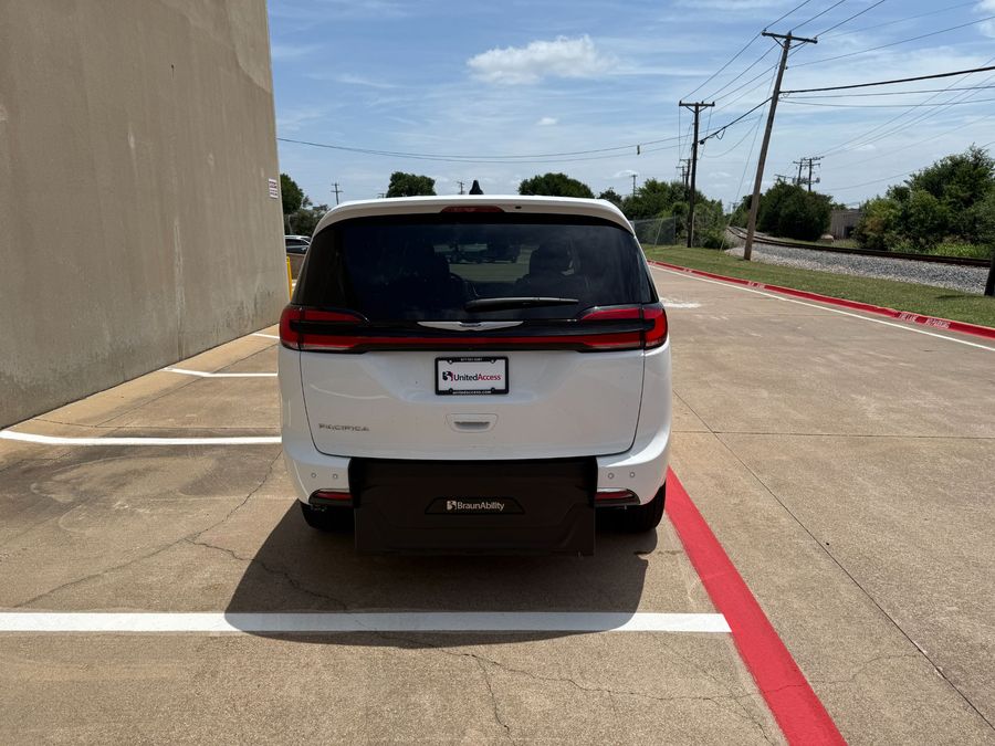 Used 2023 Chrysler Pacifica Touring L - BraunAbility Rear Entry Entry Fold Out Manual Ramp