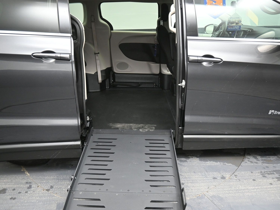 Used 2023 Chrysler Voyager LX - BraunAbility Side Entry Entry Fold Out Manual Ramp