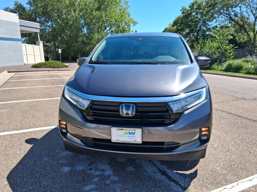 Grey Honda Odyssey image number 1