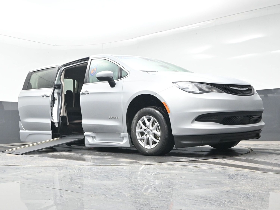 Used 2023 Chrysler Voyager LX - BraunAbility Side Entry Entry In Floor Automatic Ramp