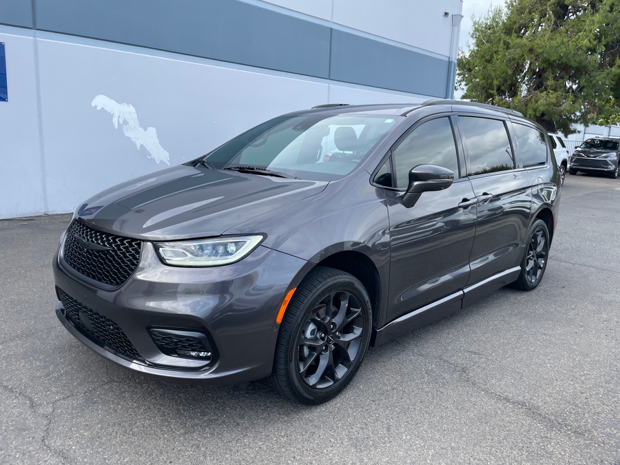 Used 2021 Chrysler Pacifica Touring L Sport - BraunAbility Side Entry Fold Out Automatic Ramp