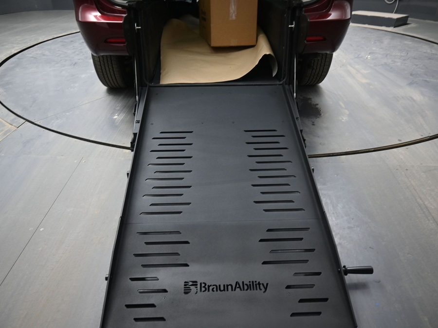 Used 2023 Chrysler Voyager LX - BraunAbility Rear Entry Entry Fold Out Manual Ramp