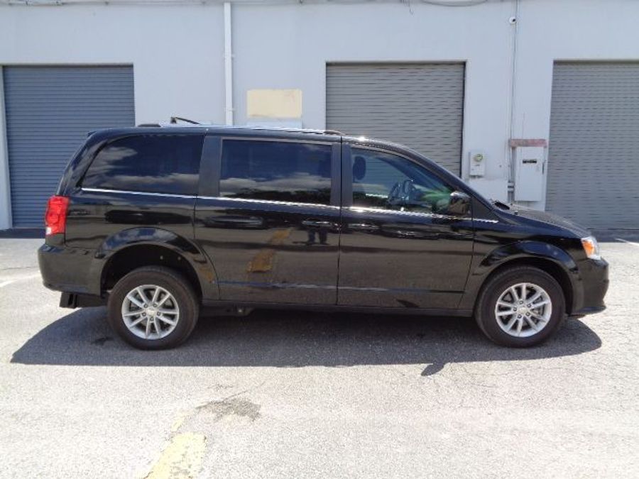 Used 2019 Dodge Grand Caravan SXT - Ryno Rear Entry Entry Fold Out Manual Ramp