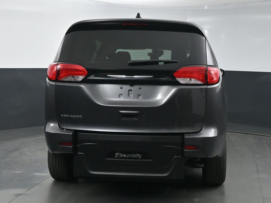 Used 2023 Chrysler Voyager LX - BraunAbility Rear Entry Entry Fold Out Manual Ramp