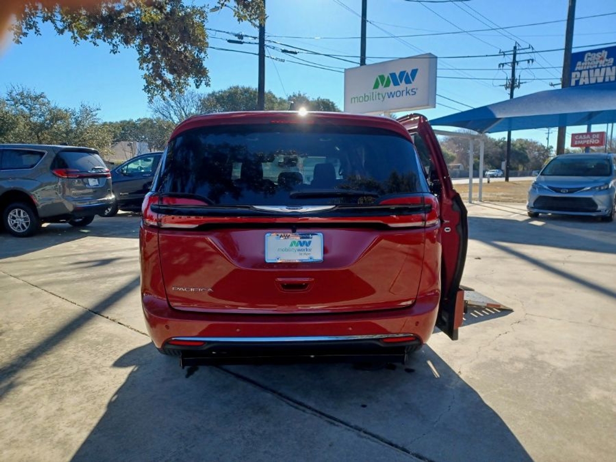 Red Chrysler Pacifica image number 8