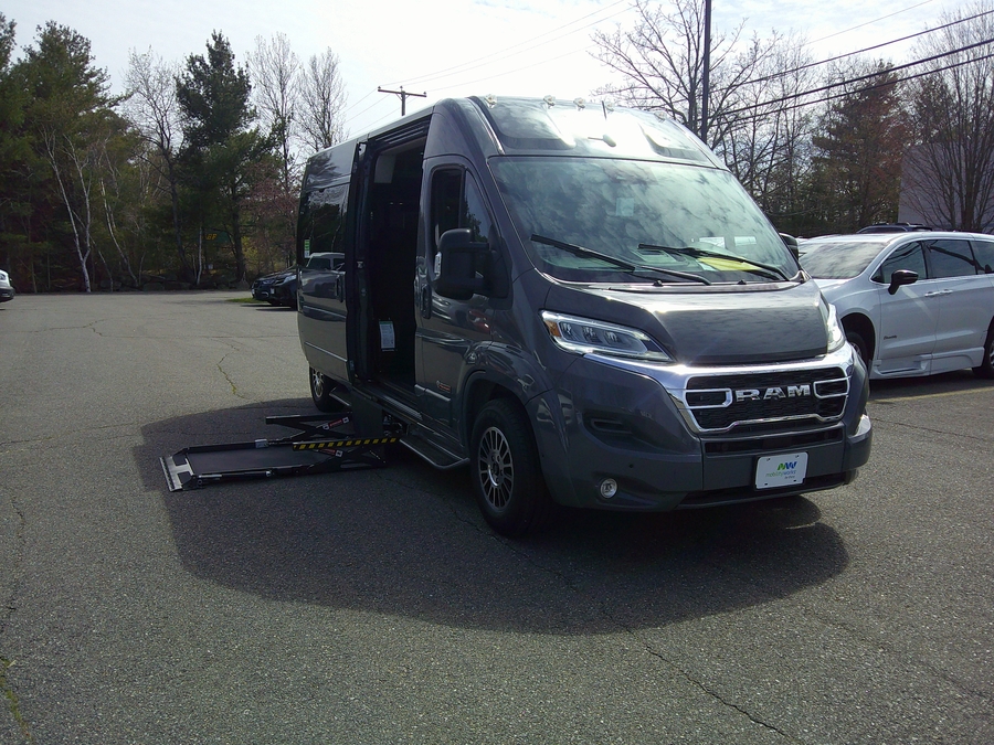 Ceramic Gray Ram ProMaster with Side Entry Automatic Fold Out ramp