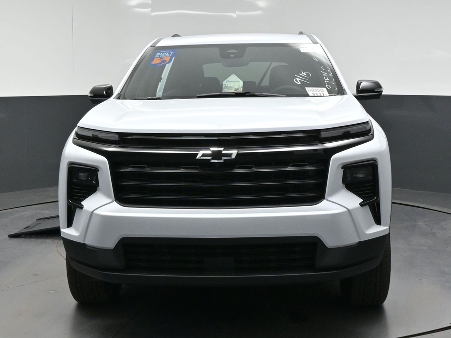 White Chevrolet Traverse with Side Entry Automatic In Floor ramp