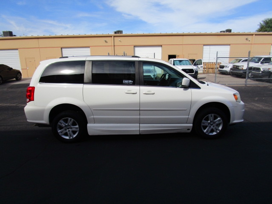 Used 2012 Dodge Grand Caravan Crew - VMI Side Entry Entry In Floor Automatic Ramp