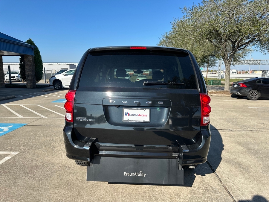 Used 2020 Dodge Grand Caravan SE - BraunAbility Rear Entry Entry Fold Out Manual Ramp
