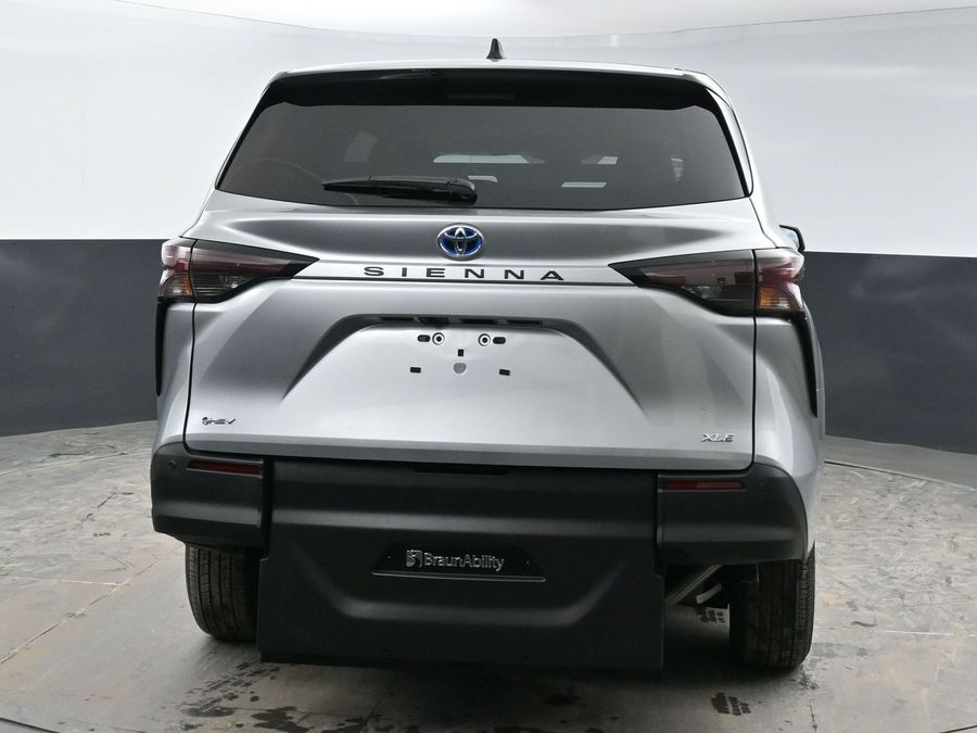 Used 2025 Toyota Sienna Hybrid XLE - BraunAbility Commercial Rear Entry Fold Out Manual Ramp