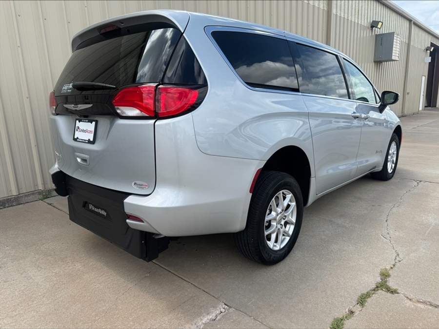 Used 2023 Chrysler Voyager LX - BraunAbility Rear Entry Fold Out Manual Ramp