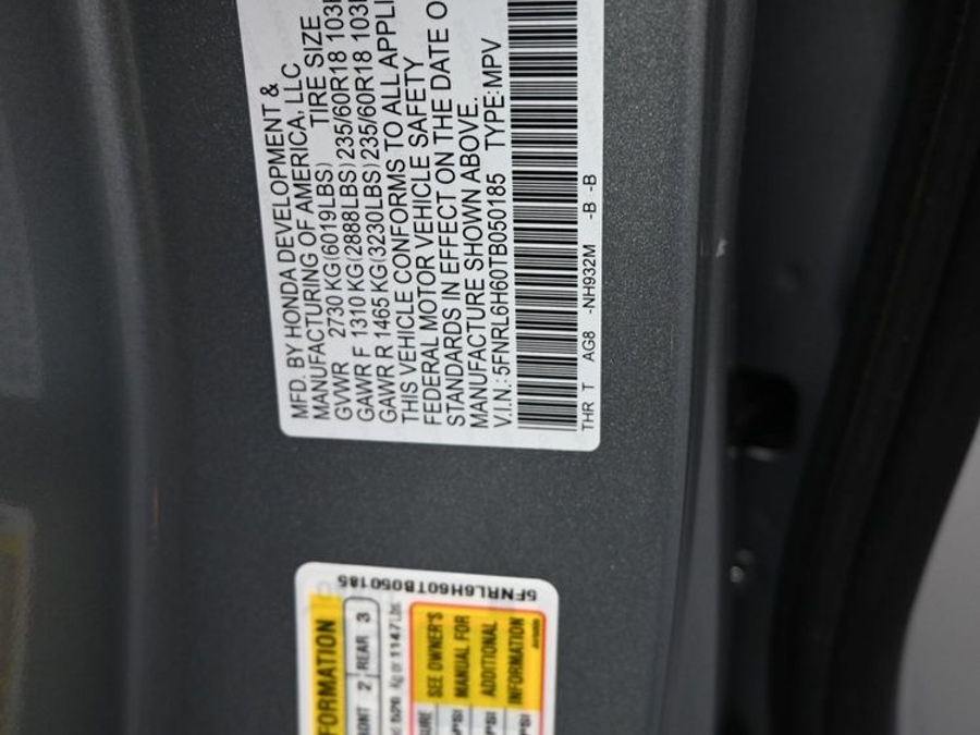 New 2026 Honda Odyssey EX-L - BraunAbility Side Entry In Floor Automatic Ramp