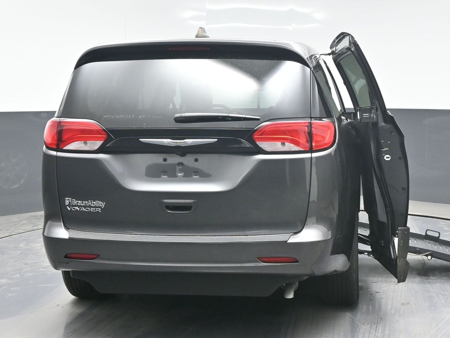 Used 2023 Chrysler Voyager LX - BraunAbility Side Entry Entry Fold Out Manual Ramp
