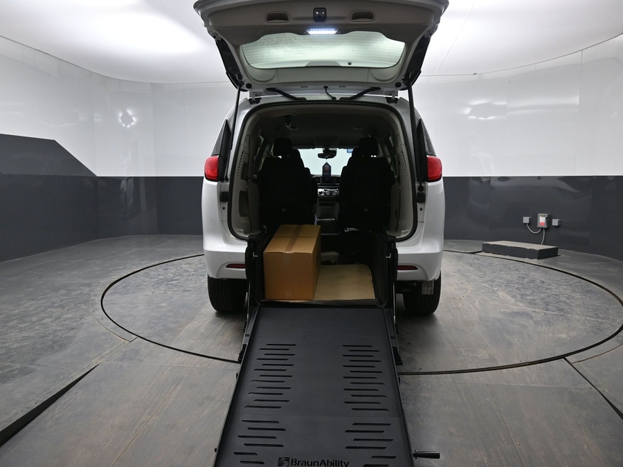 Used 2024 Chrysler Voyager LX - BraunAbility Rear Entry Entry Fold Out Manual Ramp