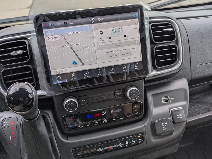 New 2025 Ram ProMaster Tradesman 1500 - TEM Side Entry Entry Lift Automatic Ramp