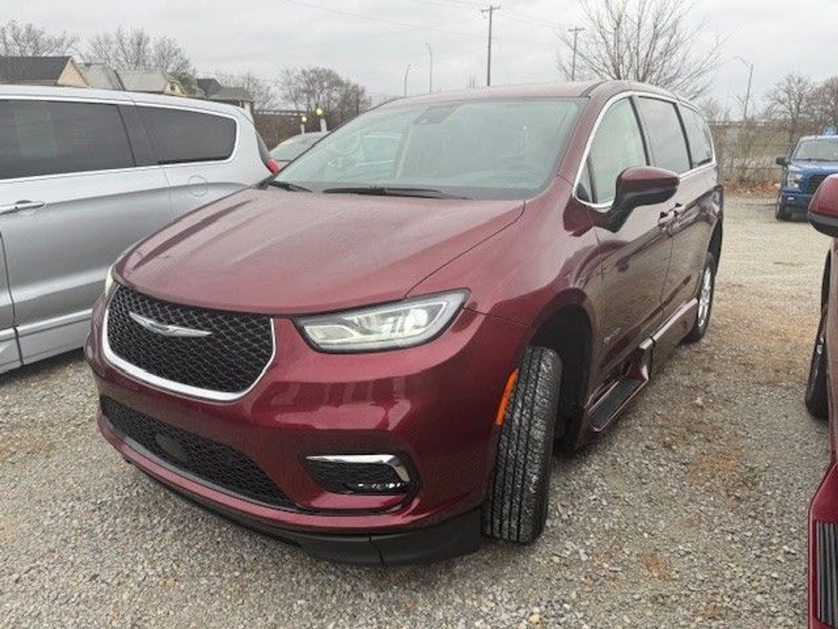 Red Chrysler Pacifica image number 9