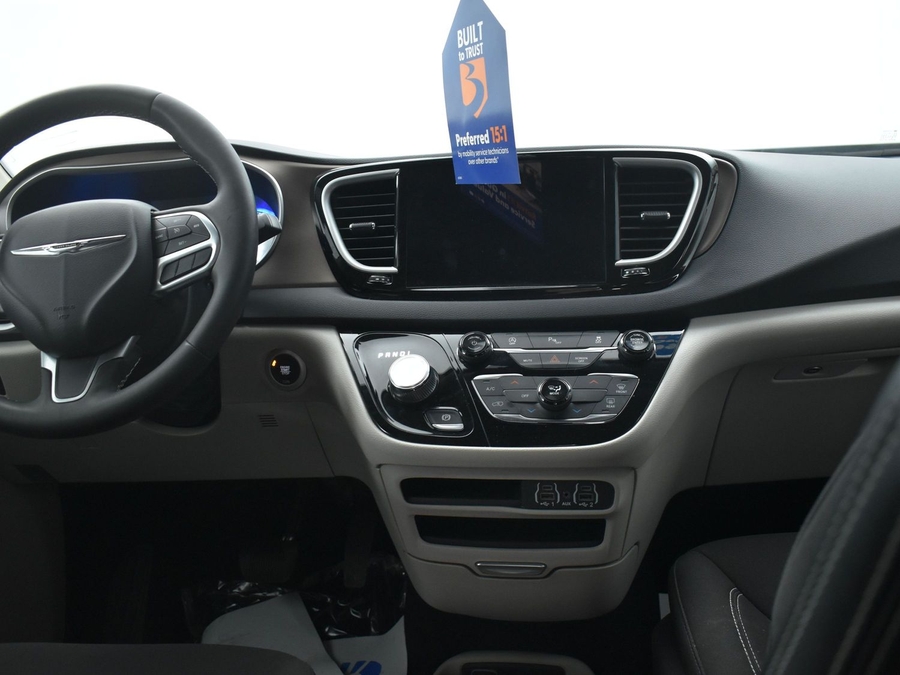 Used 2023 Chrysler Voyager LX CPO - BraunAbility Rear Entry Entry Fold Out Manual Ramp