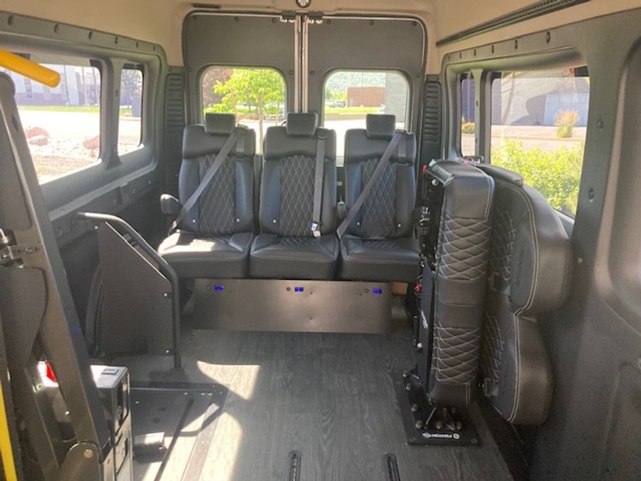 New 2024 Ram ProMaster SLT+ 2500 - Fenton Mobility Side Entry Lift Automatic Ramp