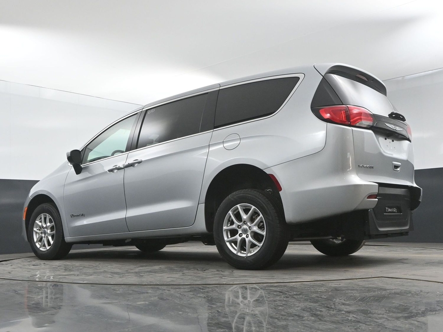 Used 2023 Chrysler Voyager LX CPO - BraunAbility Rear Entry Entry Fold Out Manual Ramp