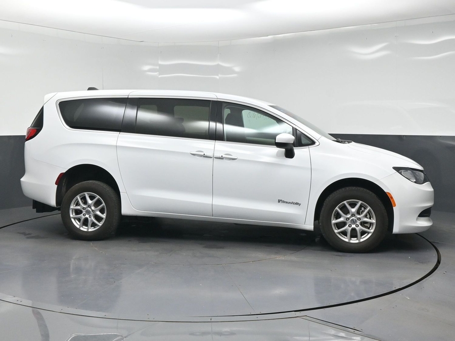 Used 2023 Chrysler Voyager LX - BraunAbility Rear Entry Fold Out Manual Ramp