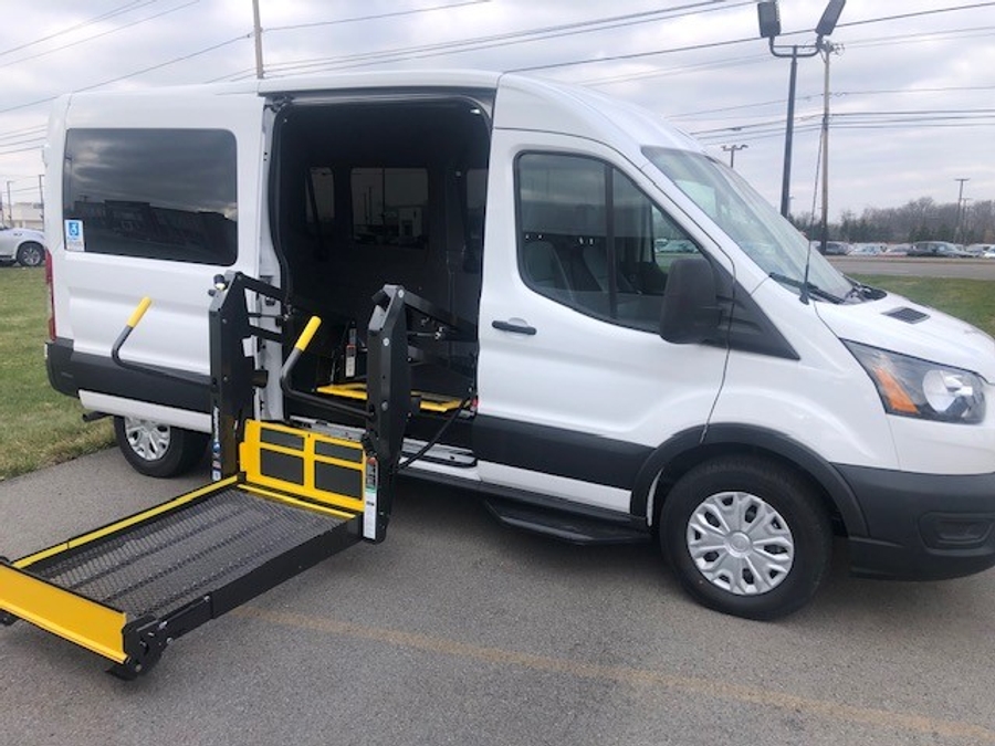 New 2025 Ford Transit 150 - Commercial Side Entry Entry Lift Automatic Ramp