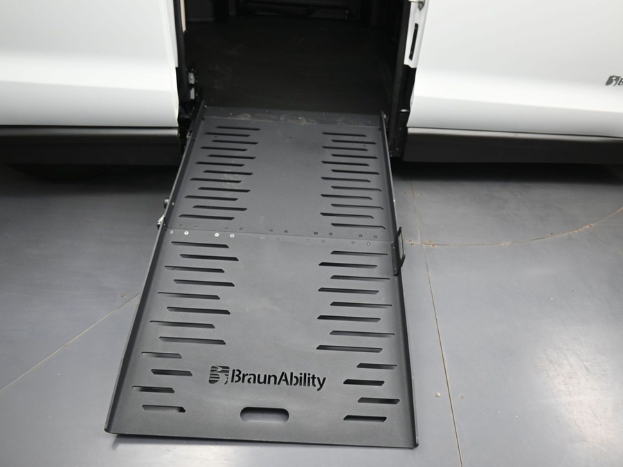 Used 2023 Chrysler Voyager LX - BraunAbility Side Entry Fold Out Manual Ramp