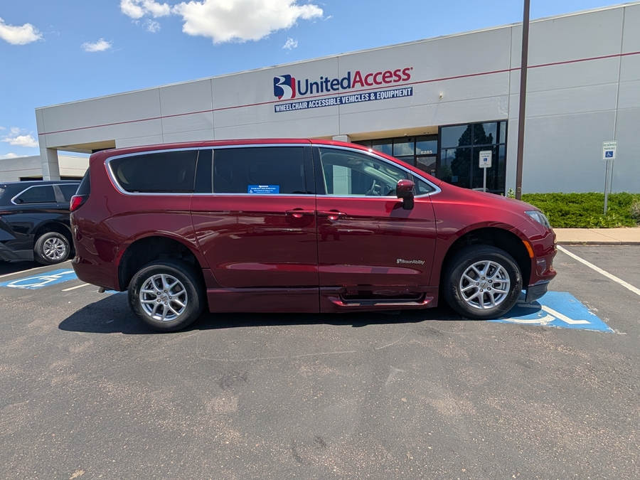 Used 2023 Chrysler Voyager LX - BraunAbility Side Entry In Floor Automatic Ramp