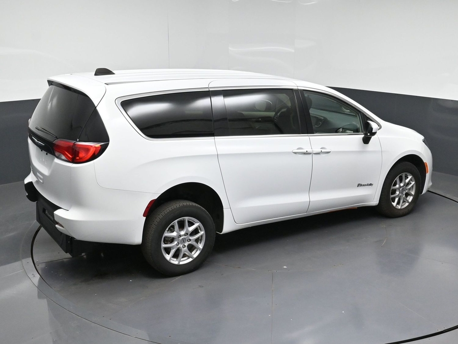 Used 2023 Chrysler Voyager LX - BraunAbility Rear Entry Fold Out Manual Ramp