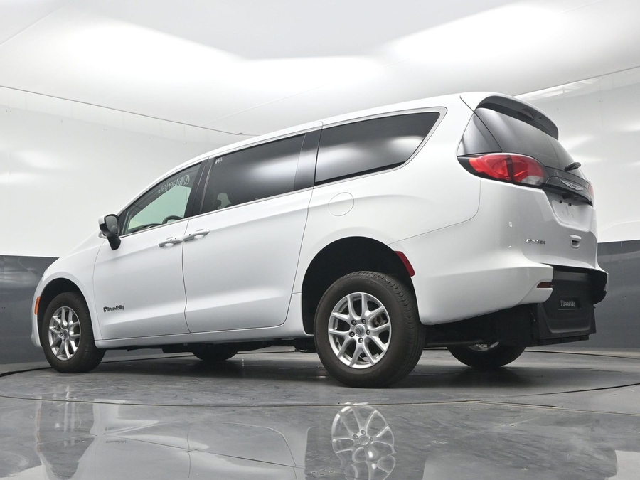 Used 2023 Chrysler Voyager LX - BraunAbility Rear Entry Fold Out Manual Ramp