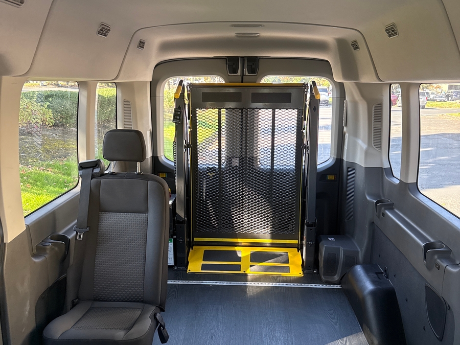 Used 2024 Ford Transit 350 XL MR PASS RWD - OTH Commercial Rear Entry Lift Automatic Ramp
