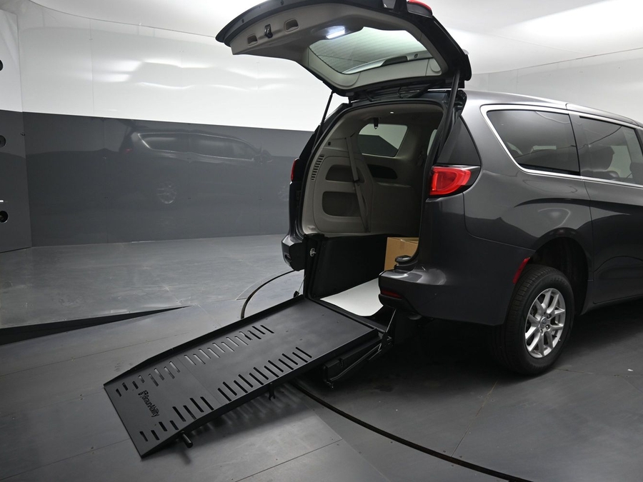 Used 2023 Chrysler Voyager LX - BraunAbility Rear Entry Fold Out Manual Ramp