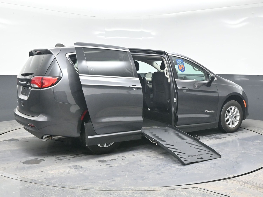 Used 2023 Chrysler Voyager LX - BraunAbility Side Entry Entry Fold Out Manual Ramp