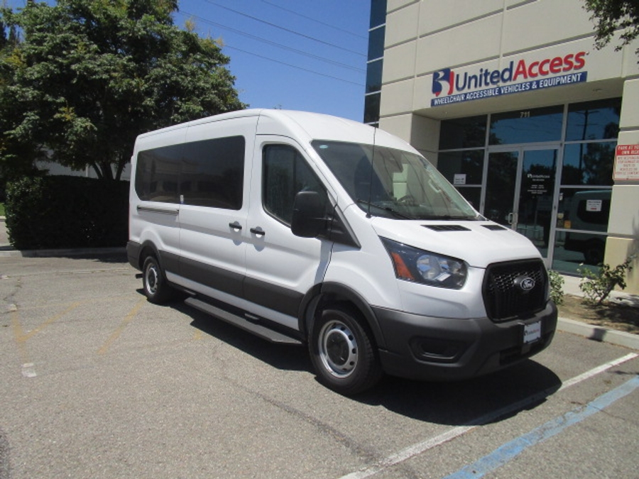 New 2026 Ford Transit 350 XL MR 148WB - ADABoy Commercial Rear Entry Lift Automatic Ramp