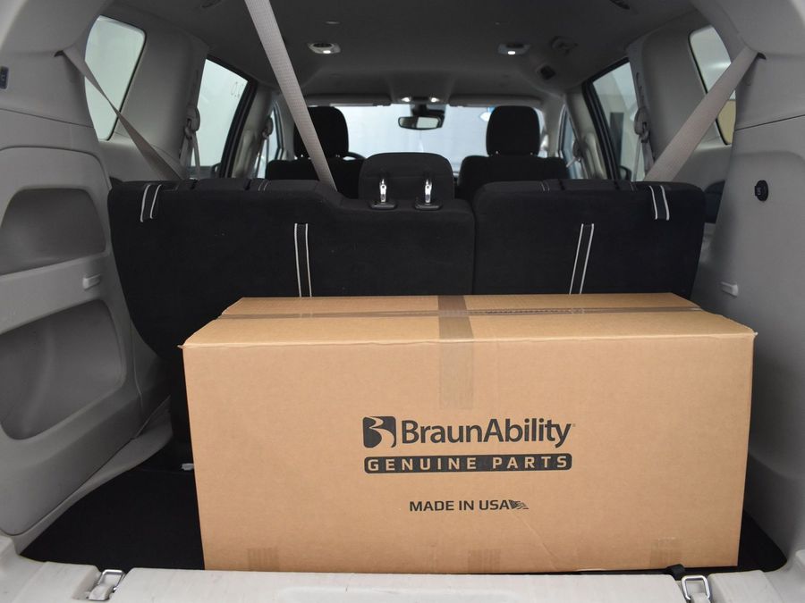Used 2023 Chrysler Voyager LX - BraunAbility Side Entry Entry Fold Out Manual Ramp