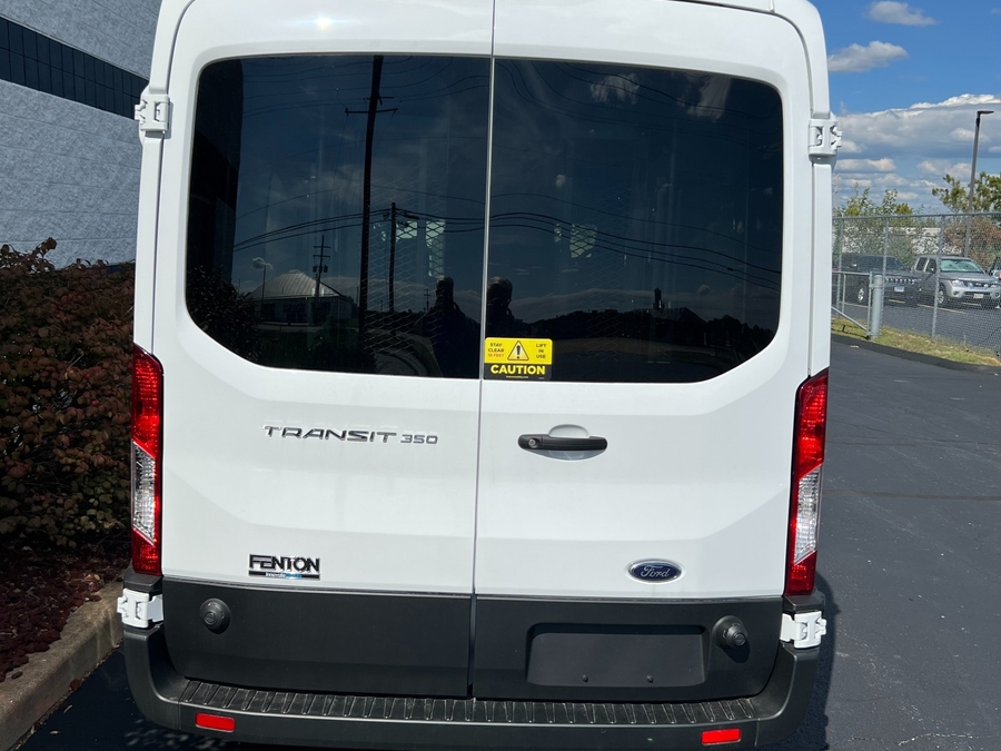 New 2024 Ford Transit 350 XL - Fenton Mobility Commercial Rear Entry Entry Lift Automatic Ramp