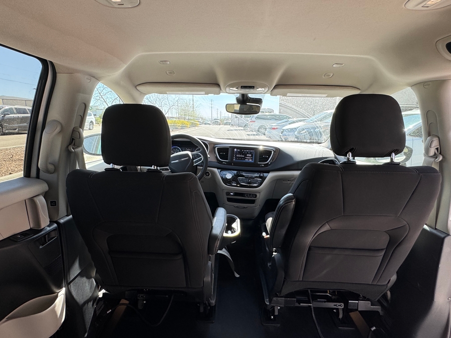 Used 2023 Chrysler Voyager LX base - BraunAbility Side Entry Entry In Floor Automatic Ramp