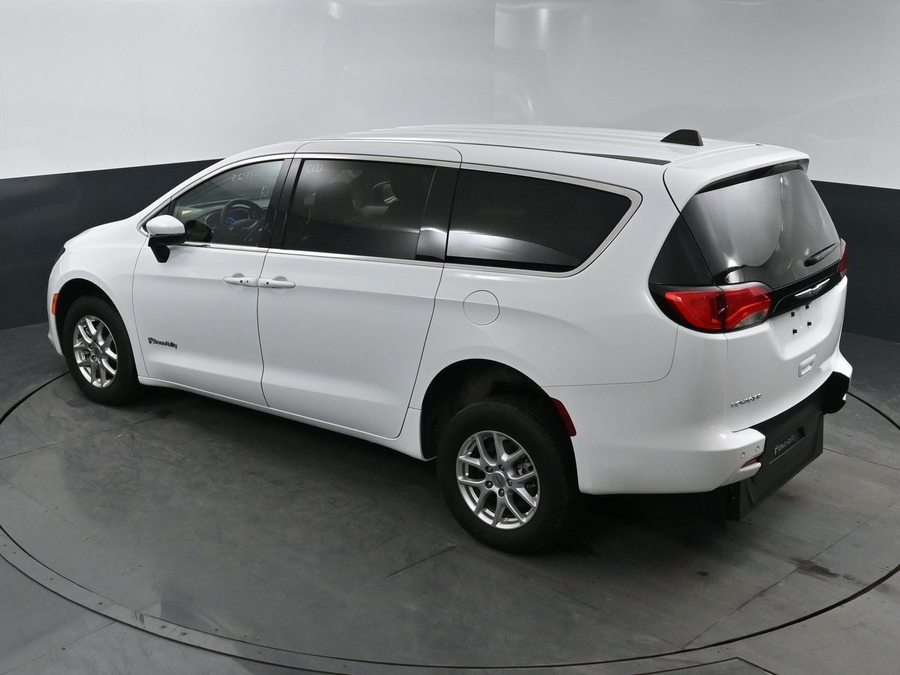 Used 2023 Chrysler Voyager LX CPO - BraunAbility Rear Entry Entry Fold Out Manual Ramp