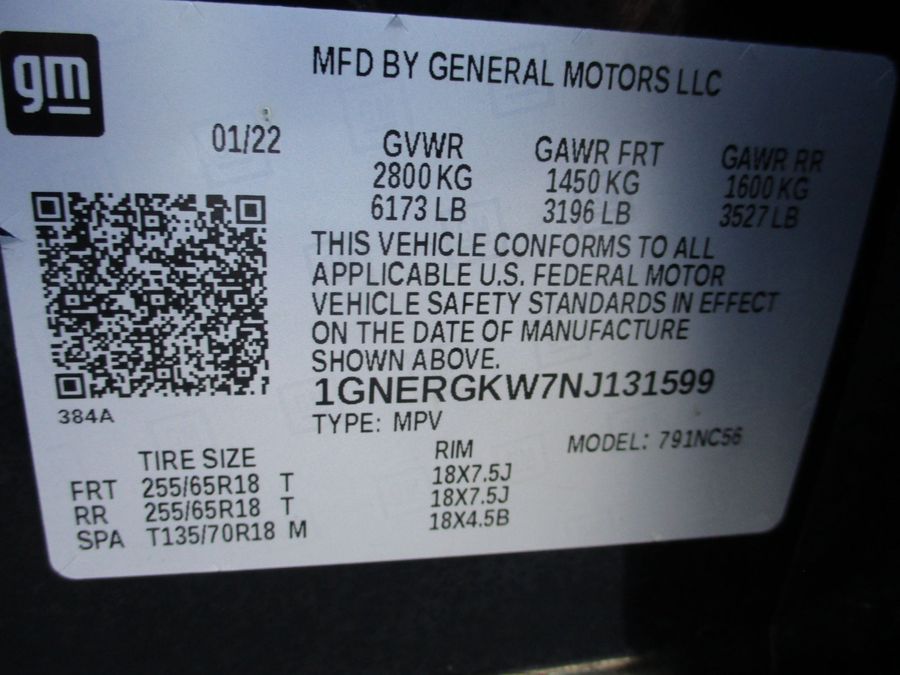 Used 2022 Chevrolet Traverse 1LT - BraunAbility Side Entry Entry In Floor Automatic Ramp