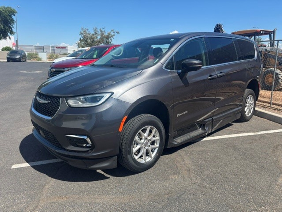 Used 2023 Chrysler Pacifica Touring L Sport - BraunAbility Side Entry Fold Out Automatic Ramp