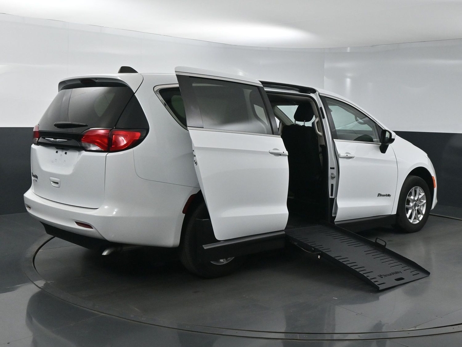 Used 2023 Chrysler Voyager LX - BraunAbility Side Entry Entry Fold Out Manual Ramp