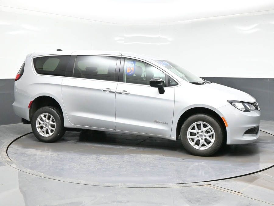 Used 2024 Chrysler Voyager LX - BraunAbility Rear Entry Entry Fold Out Manual Ramp
