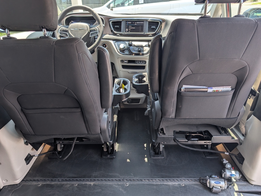 Used 2023 Chrysler Voyager LX - BraunAbility Side Entry In Floor Automatic Ramp