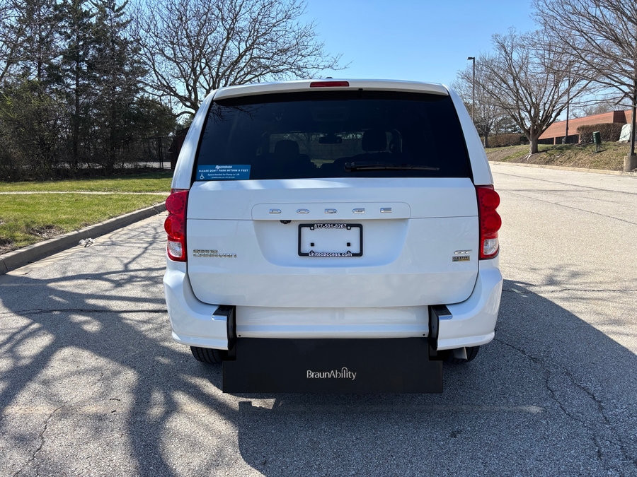 Used 2019 Dodge Grand Caravan GT - BraunAbility Rear Entry Entry Fold Out Manual Ramp