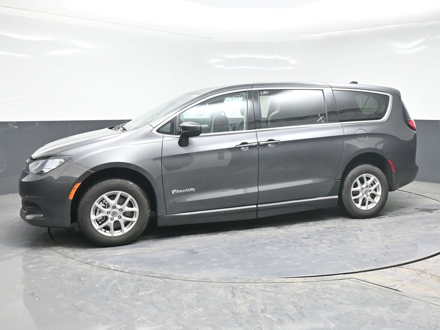 Used 2023 Chrysler Voyager LX - BraunAbility Side Entry Entry Fold Out Manual Ramp
