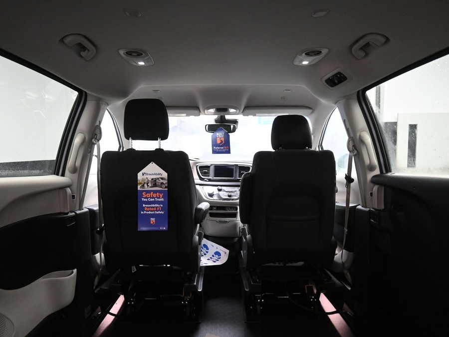 Used 2023 Chrysler Voyager LX - BraunAbility Side Entry Entry In Floor Automatic Ramp