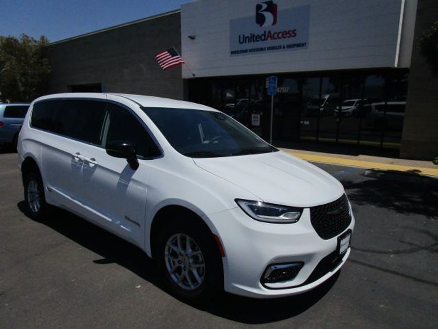 Used 2024 Chrysler Pacifica Touring L - BraunAbility Rear Entry Entry Fold Out Manual Ramp