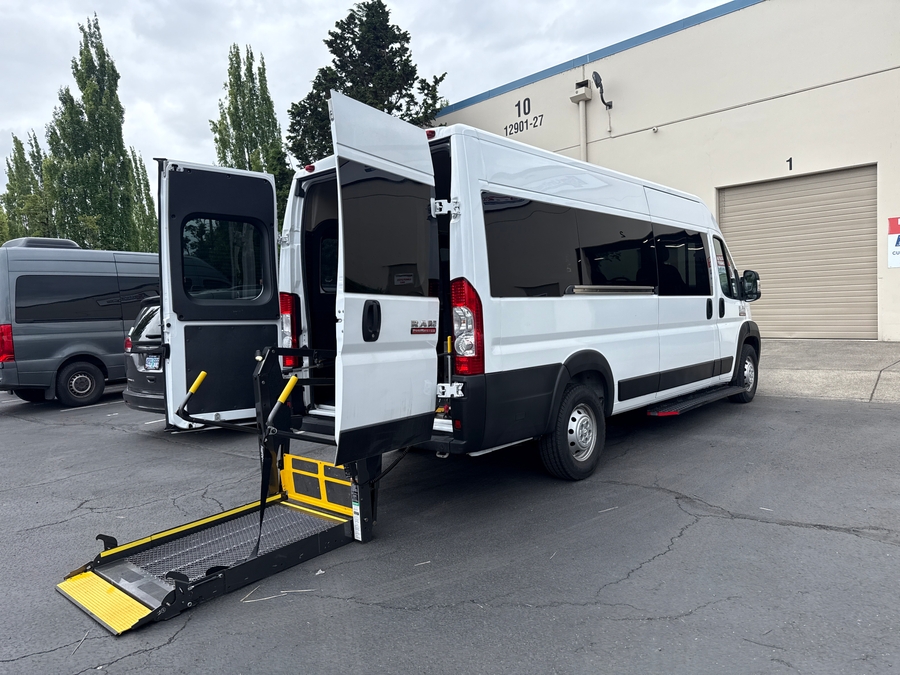 Used 2021 Ram ProMaster 3500 159 WB - OTH Commercial Rear Entry Lift Automatic Ramp