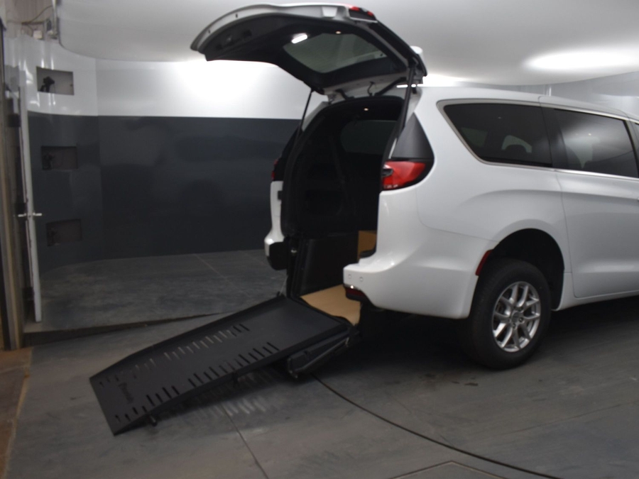 Used 2024 Chrysler Pacifica LX CPO - BraunAbility Rear Entry Entry Fold Out Manual Ramp